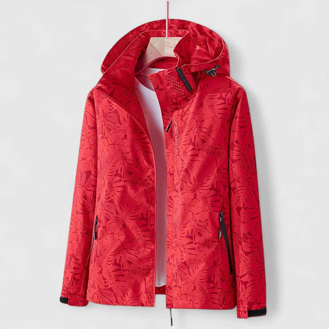 Evy Wasserdichte Windbreaker-Jacke – Leicht, Packbar, Regen-Schutz