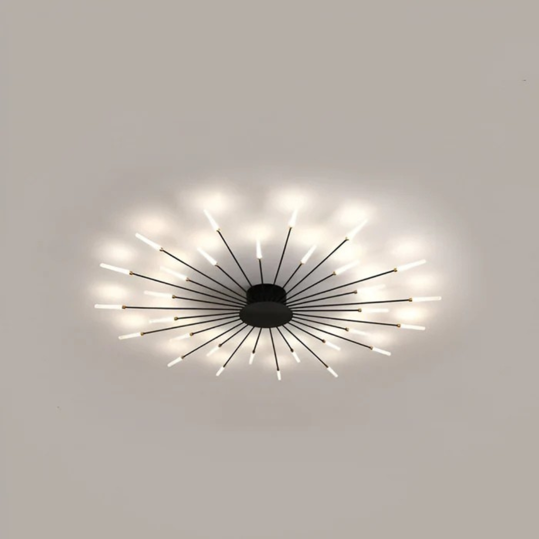Spiral Luxe LED-Deckenleuchte | Moderne und elegante Deckenbeleuchtung für das Wohnzimmer