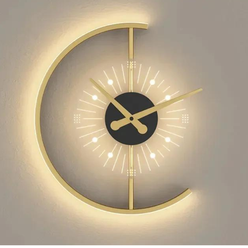 Elegante LED-Uhr mit modernem Beleuchtung – Vereinen Sie Stil und Funktionalität in Ihrem Zuhause