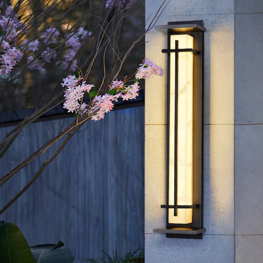 Aurora - Schlanke moderne LED-Außenwandlampe für elegante Beleuchtung