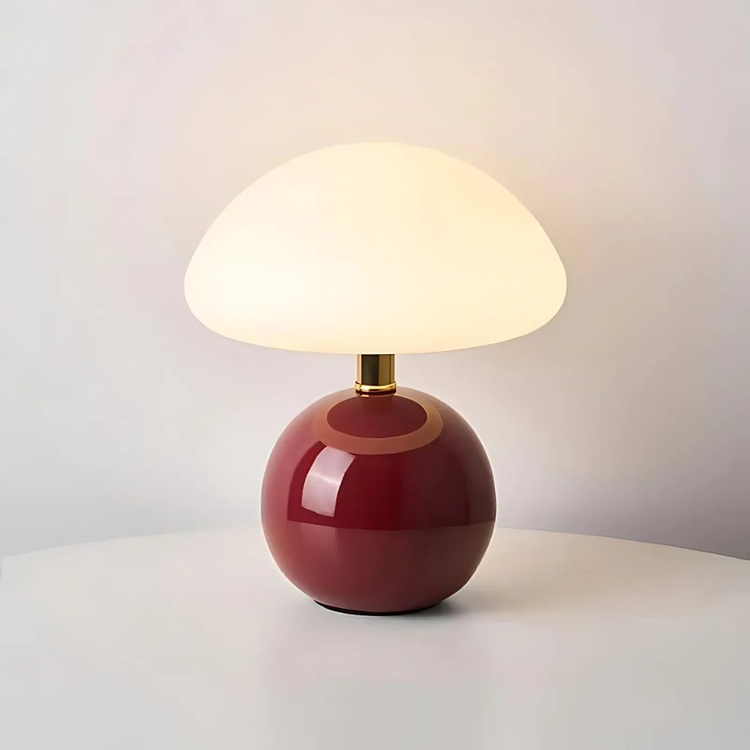 Photis - Moderne elegante Pilz LED-Tischlampe für eine stilvolle Atmosphäre