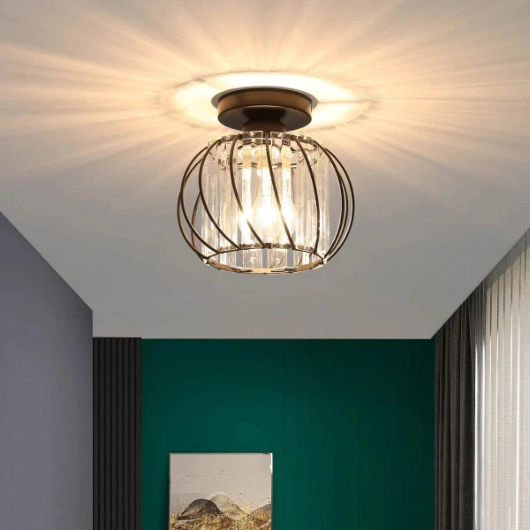 Elegante moderne Glas-Deckenleuchte Panacea