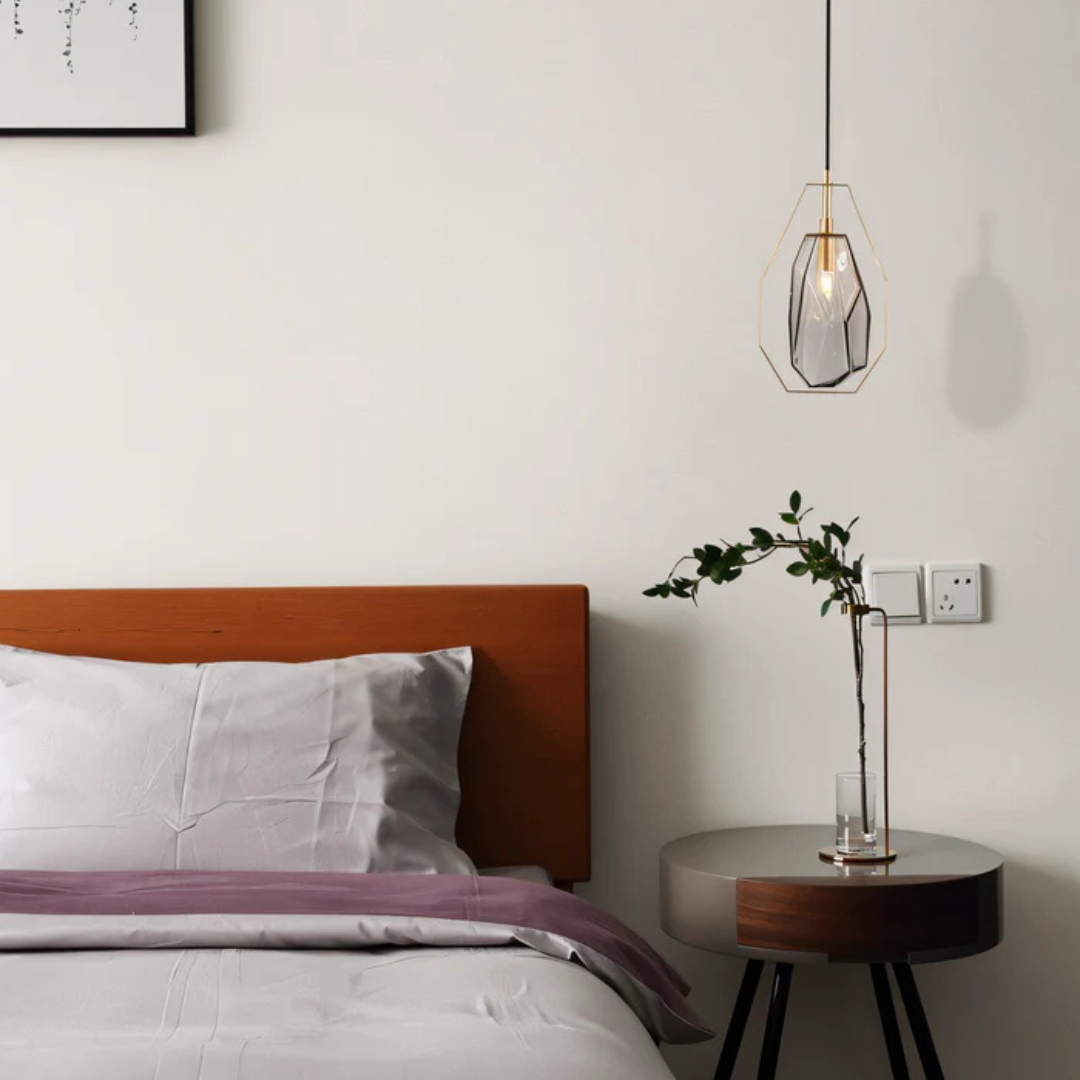 Flavia - Elegante minimalistische Glas-Hängelampe für modernes Ambiente