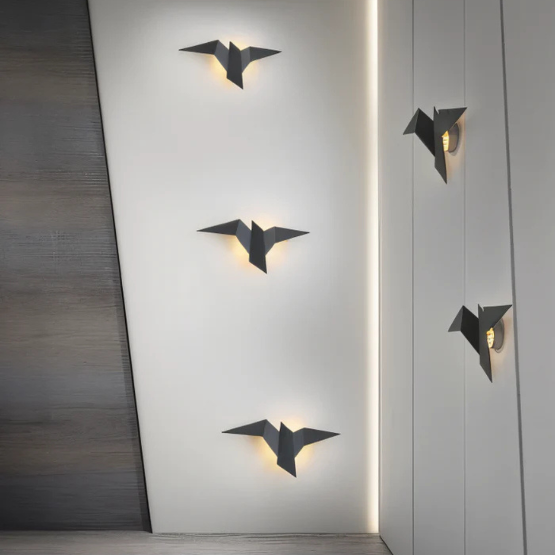 Einzigartige Origami Wandlampe - Stilvolle Innenbeleuchtung für ein Modernes Design
