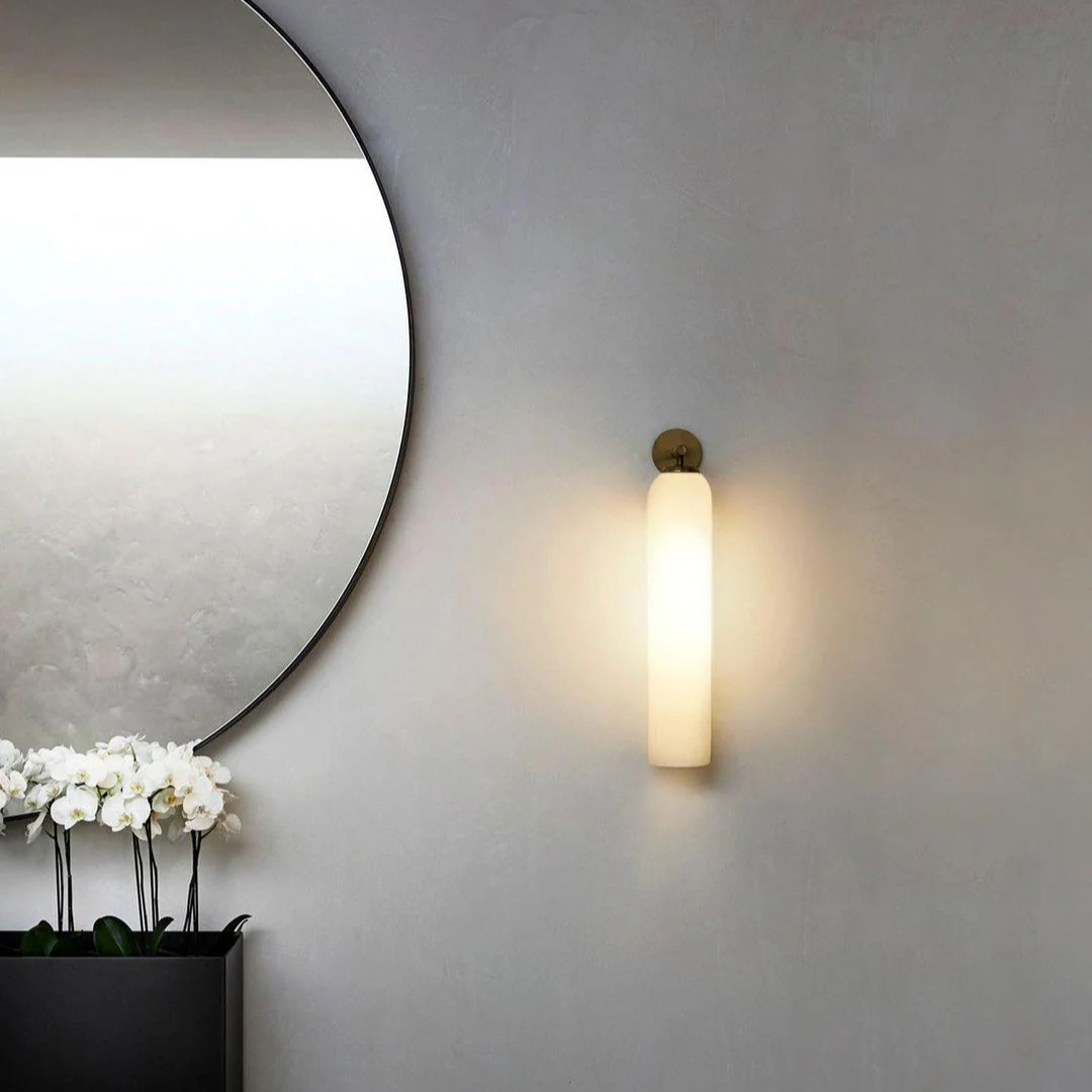 Gaia - Elegant moderne Glas-Wandlampe für Innenräume