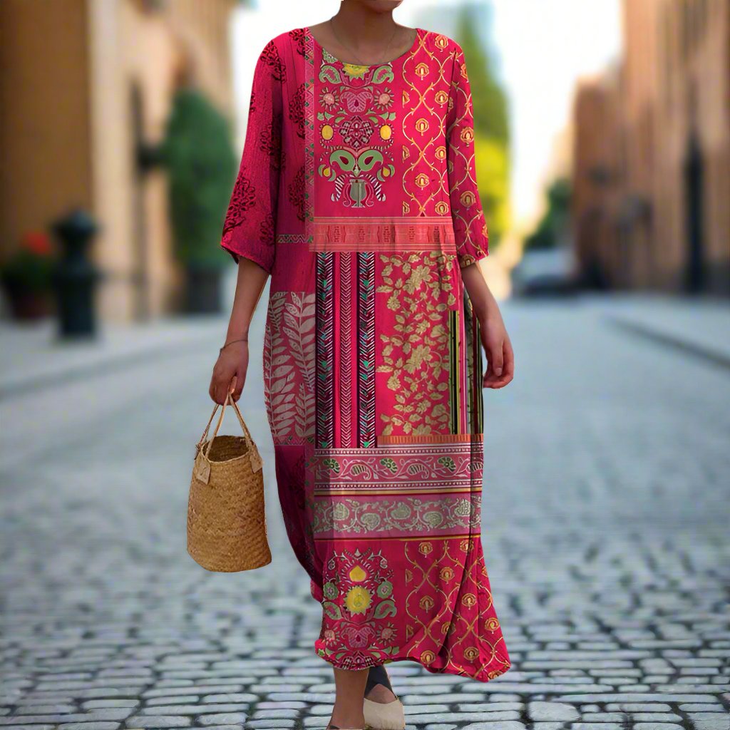 Elegante Sélina Bohemische Orientalische Kleid für einen zeitlosen Stil