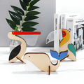 Elegant træ-LED-bordlampe til stilfuld belysning
