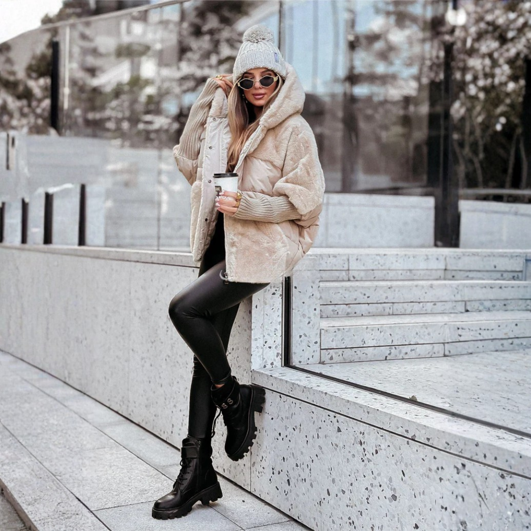 Mühelos Chic Jacke für alltäglichen Glamour