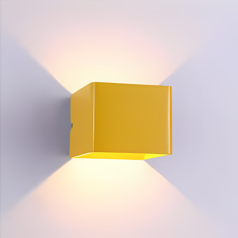 Thyrix - Moderne elegante quadratische LED-Wandlampe für stilvolle Beleuchtungslösungen