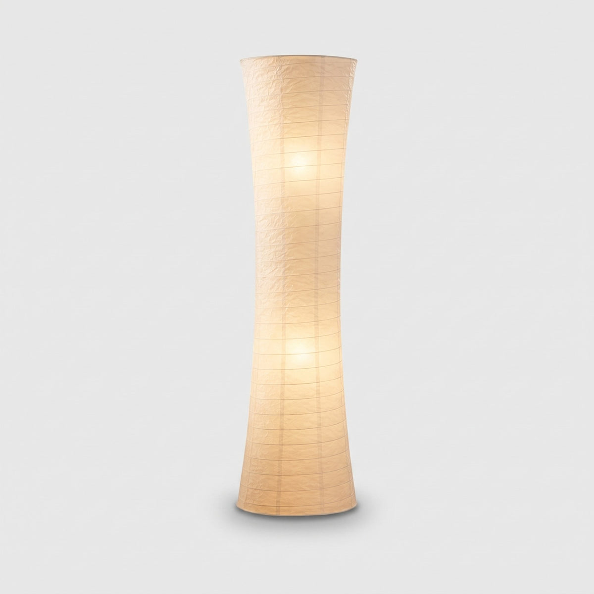 Skulpturale LED-Stehlampe – Warmes Wohnzimmerambiente