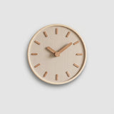DashClock Lautlose Holz-Wanduhr