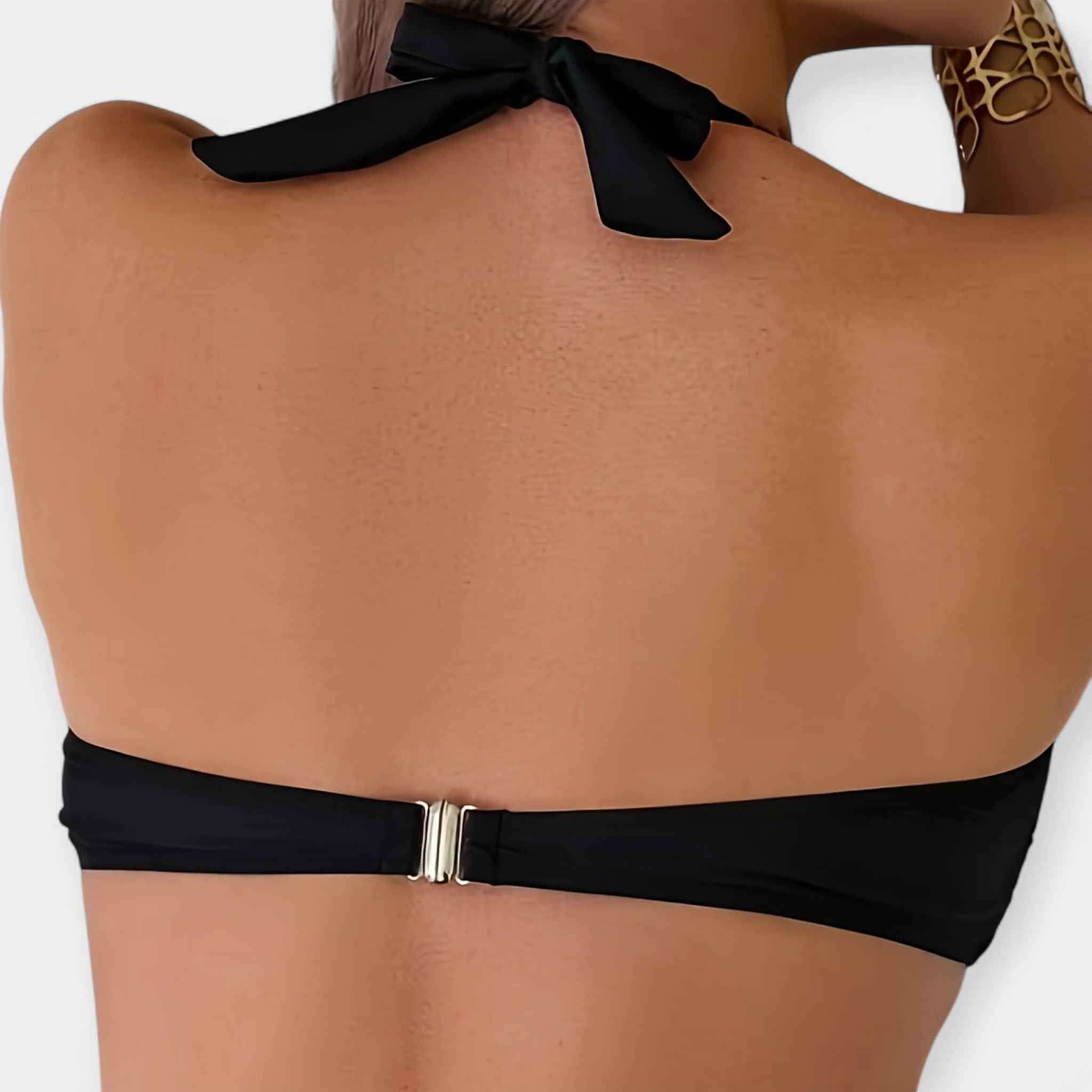 Moderner Monochrom-Bikini
