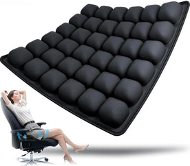 Aufblasbares Sitzkissen - Ergonomisches Luftkissen mit 36 Luftzellen