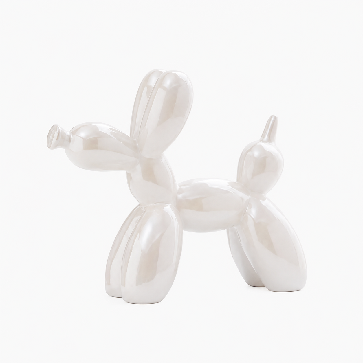 house & garden : PuffyPooch - Balloon Dog Sculpture in White