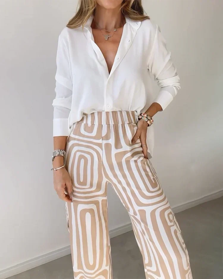 Kombination für Komfort und Stil für einen schicken und lässigen Look