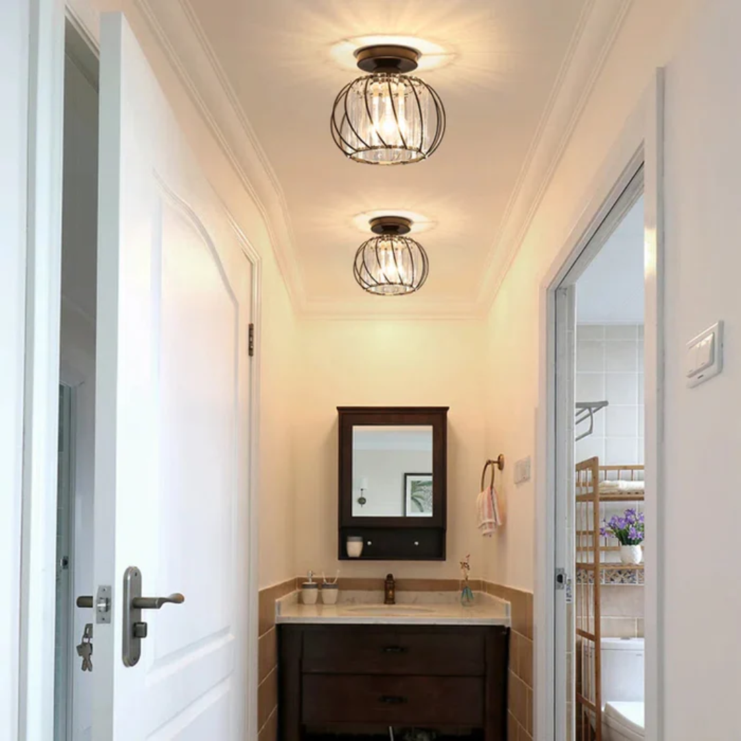 Elegante moderne Glas-Deckenleuchte Panacea