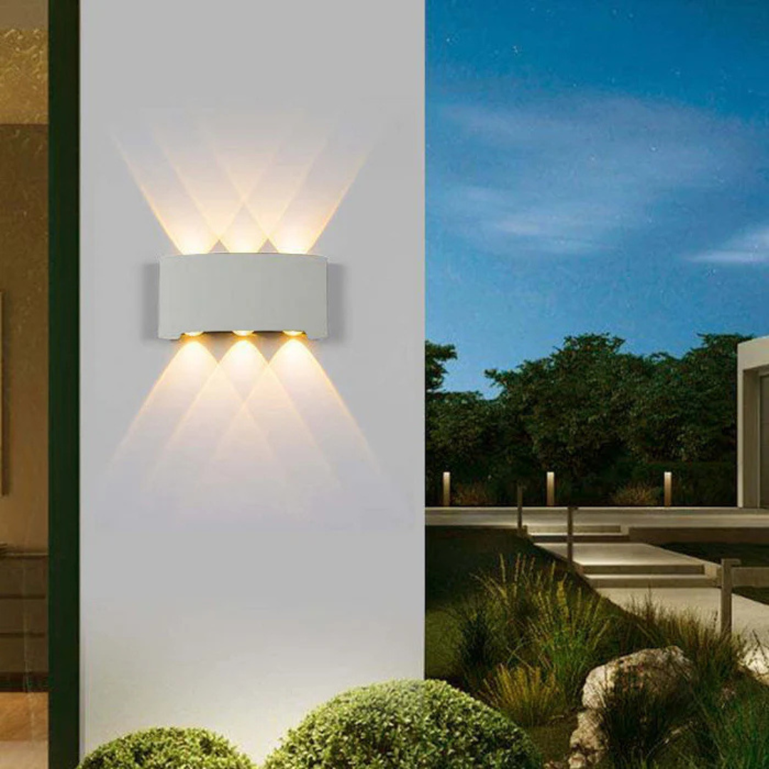 Stralix – Energieeffiziente LED-Wandleuchte für Innen und Außen im Modernen Design