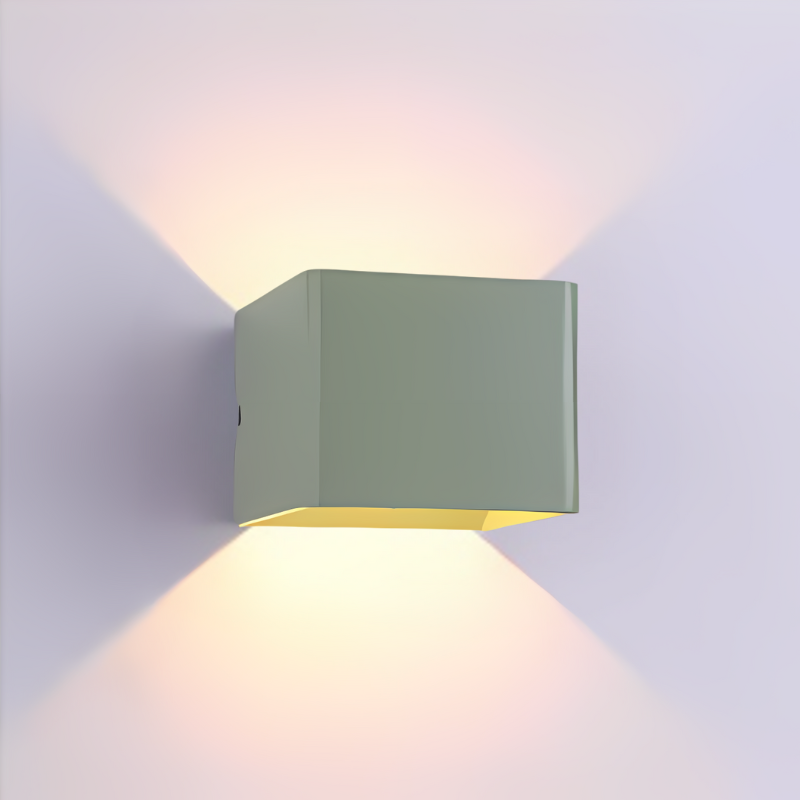 Thyrix - Moderne elegante quadratische LED-Wandlampe für stilvolle Beleuchtungslösungen