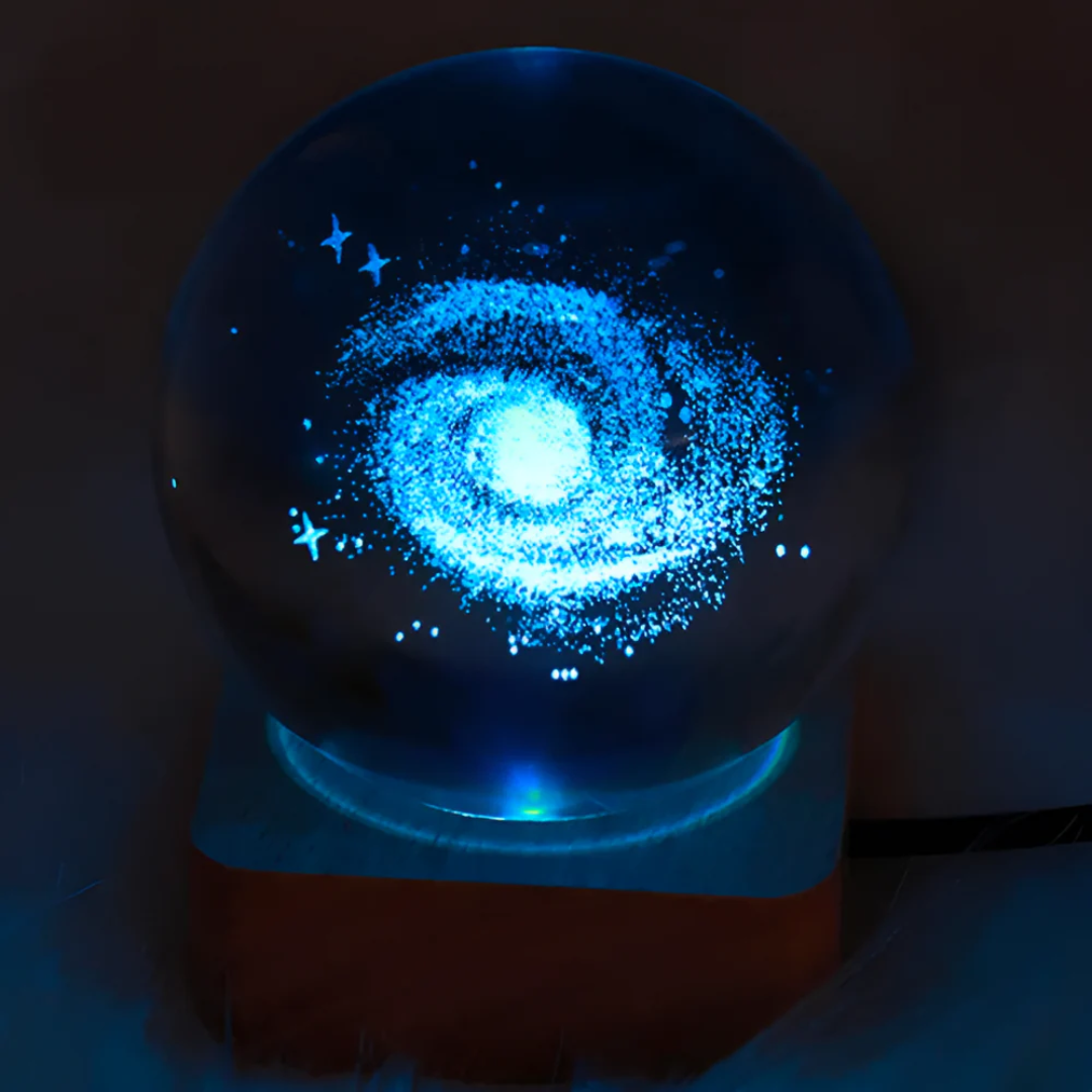 Lioris - Verzaubernder LED-Galaxie-Tischleuchte für eine magische Atmosphäre