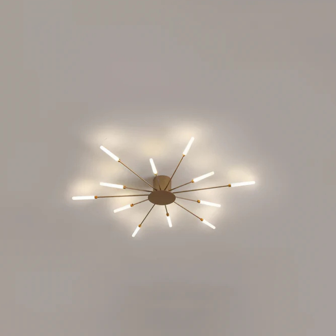 Spiral Luxe LED-Deckenleuchte | Moderne und elegante Deckenbeleuchtung für das Wohnzimmer