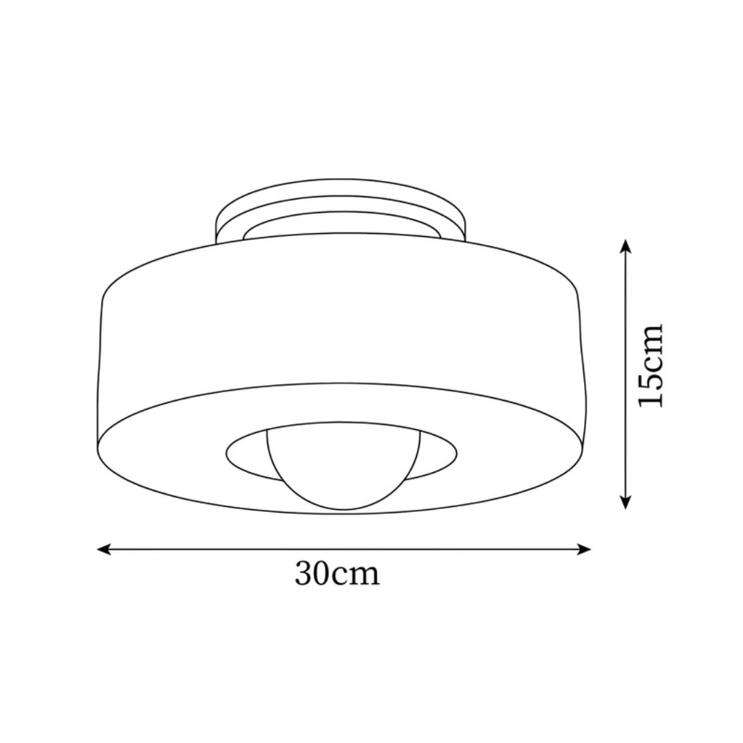 Galini - Stilvolle Moderne Runde LED-Deckenleuchte für ein helles und elegantes Interieur