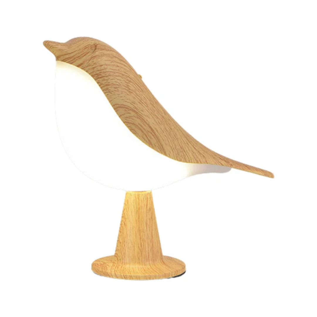 Thix - Tischlampe mit Vogel-Fenster Lustig und Dekorativ