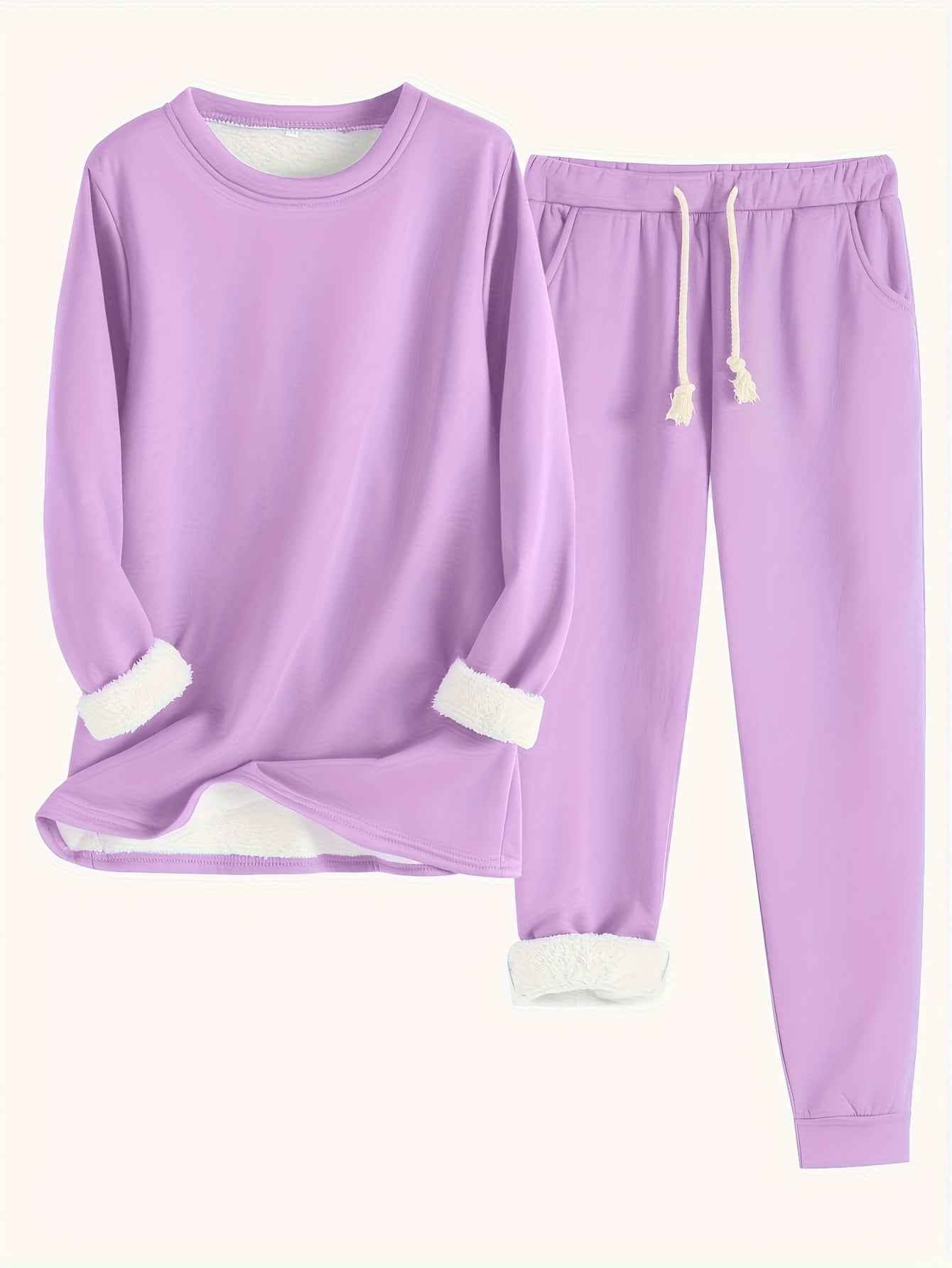 Zweiteiliges ultra-bequemes Entspannungs-Set für einen lässigen Look