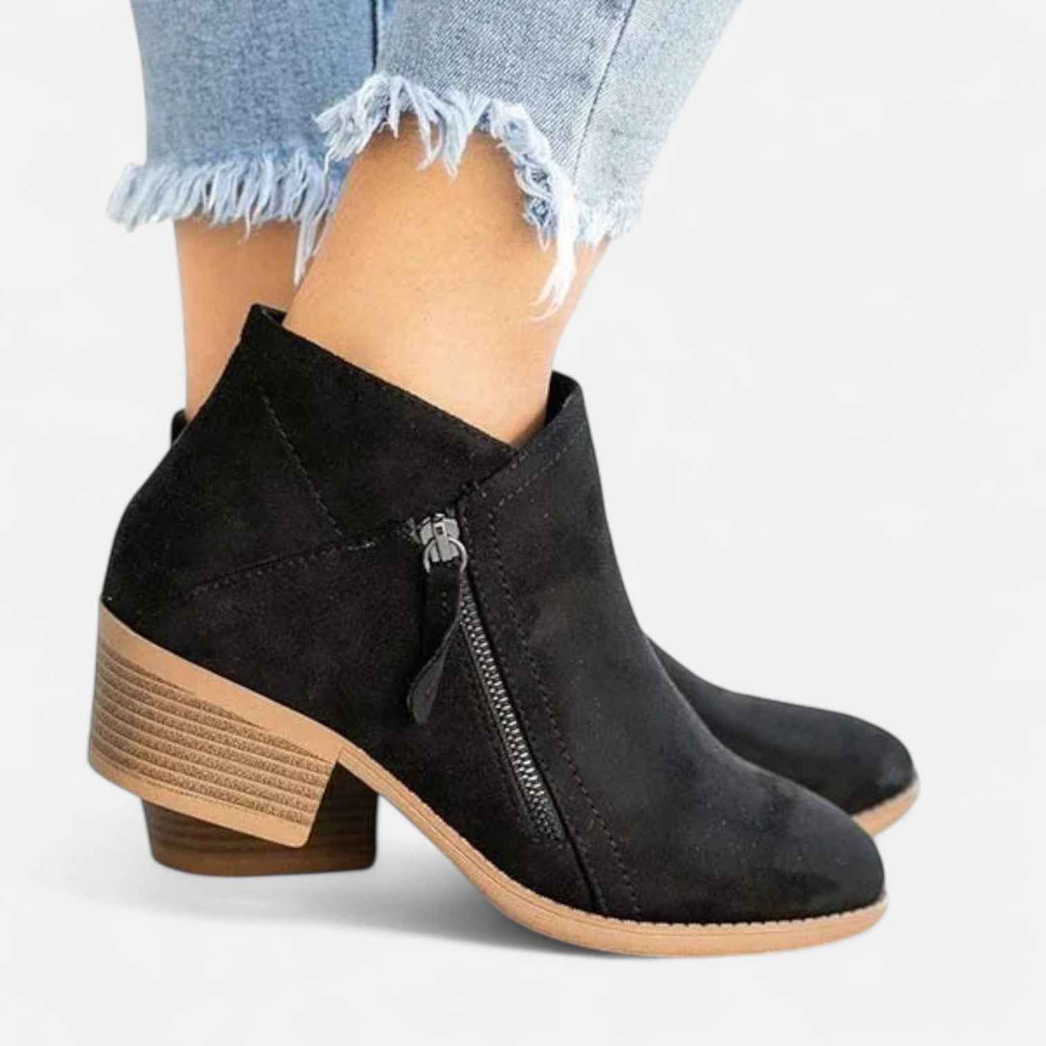 Botas Ortopédicas de Cuero para Mujer - Comodidad Terapéutica, Estilo Sofisticado