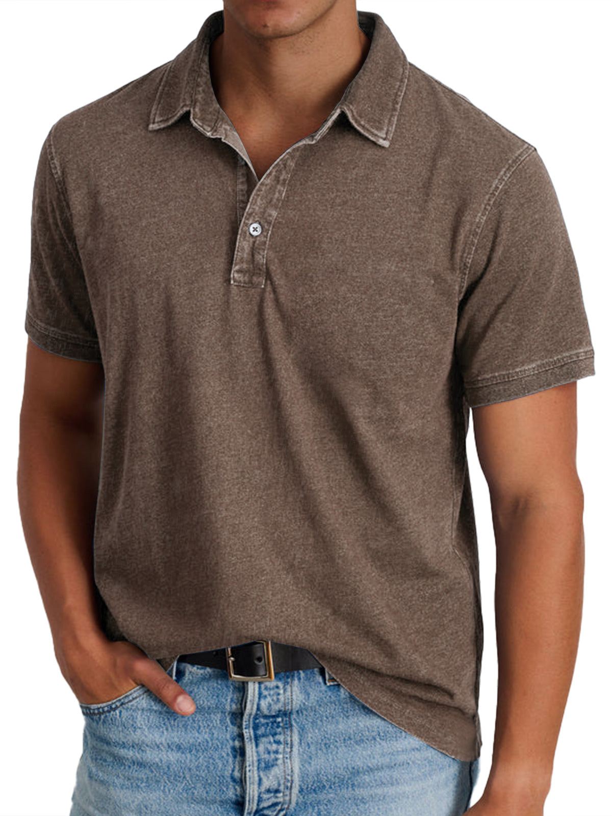 Raveena - Elegantes Polo mit Kragen für einen eleganten Look