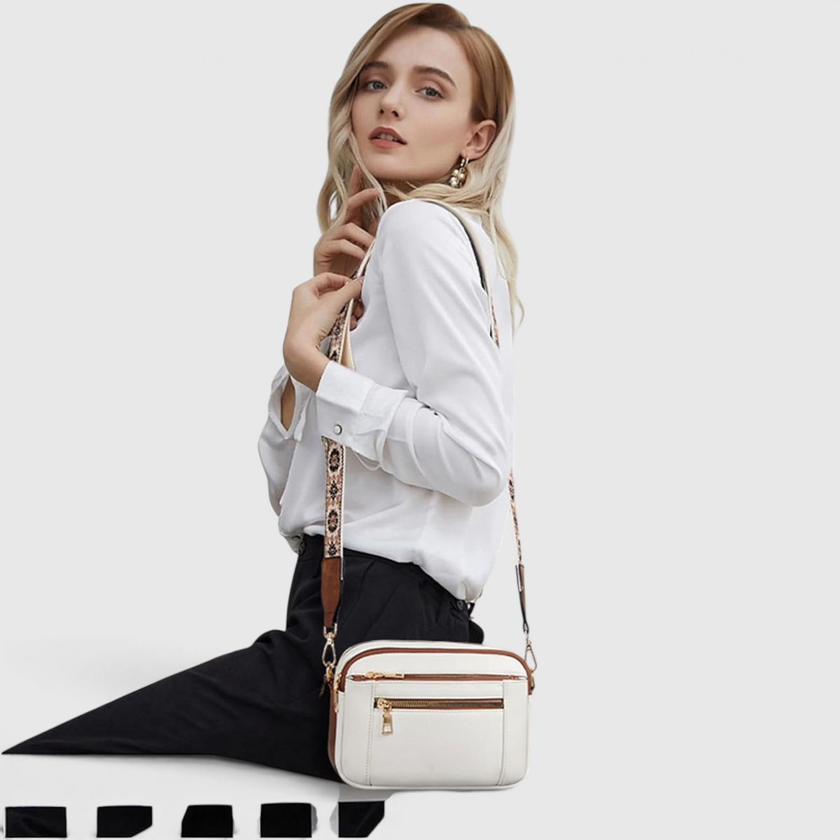 Damen Casual Umhängetasche - Alltägliche Schultertasche