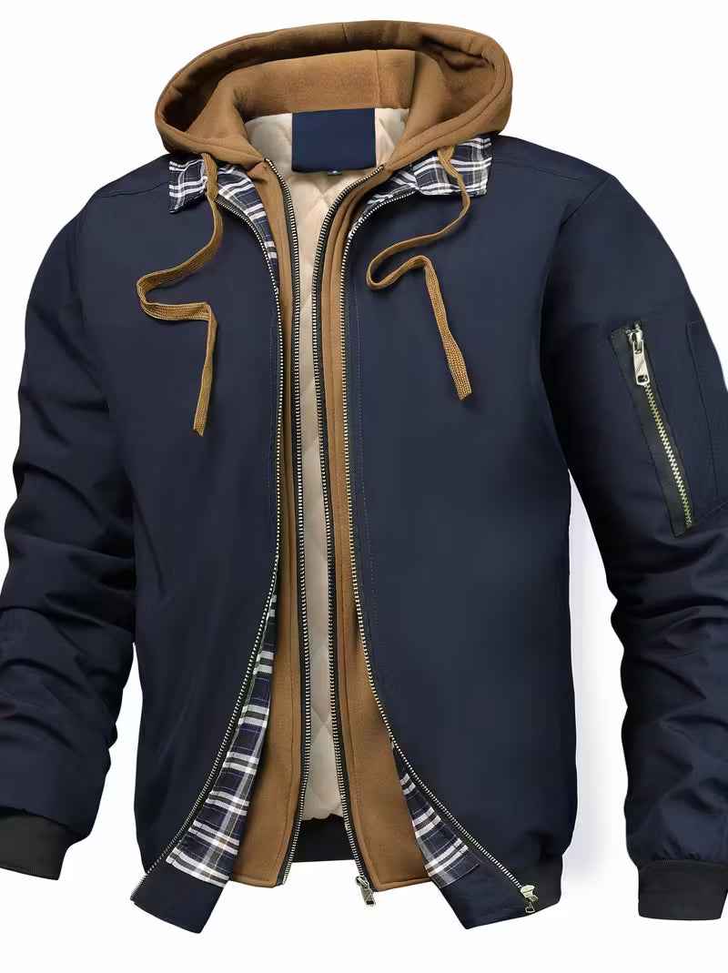 Kapuzenjacke Air Force — leichte, wetterfeste Oberbekleidung