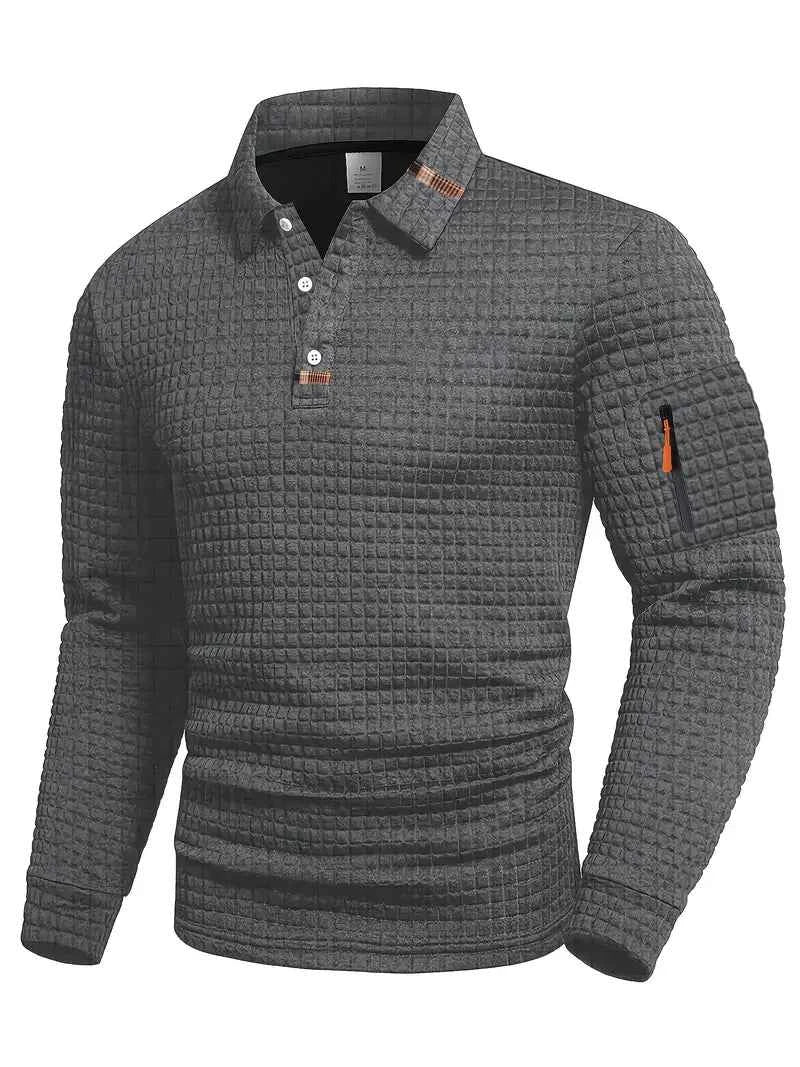 Aaron Poloshirt mit praktischer Handy-Tasche am Ärmel