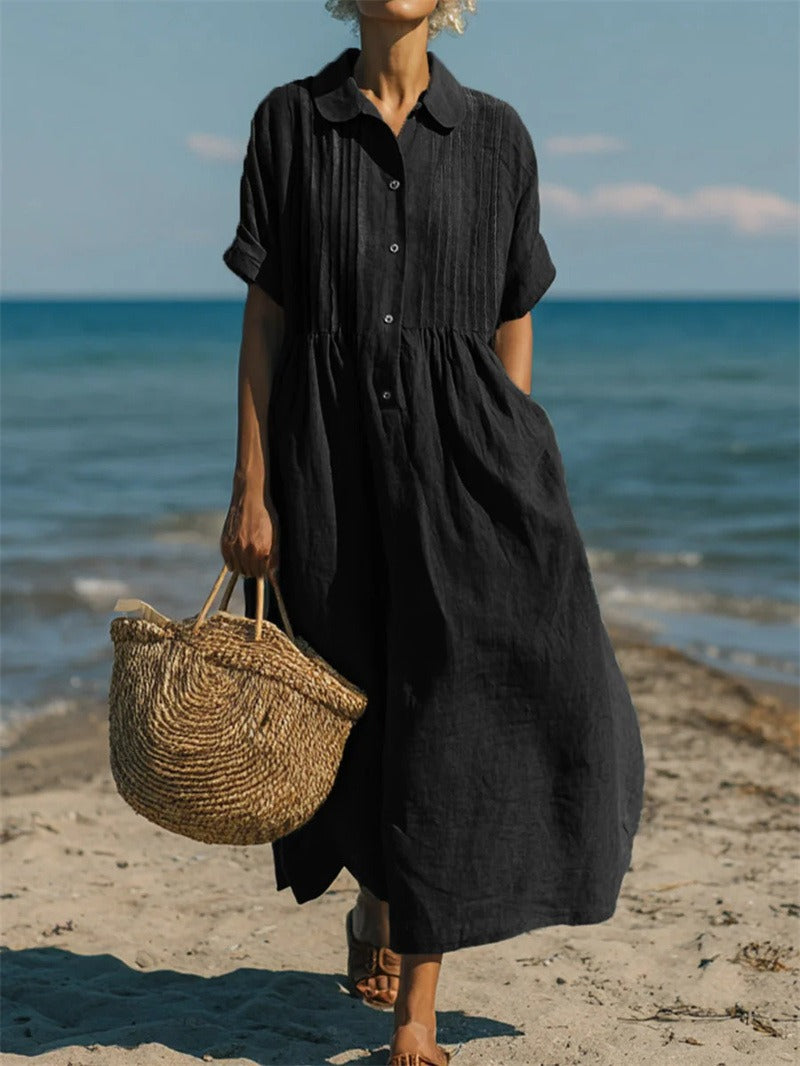 Alice | Hemdkleid mit Knöpfen