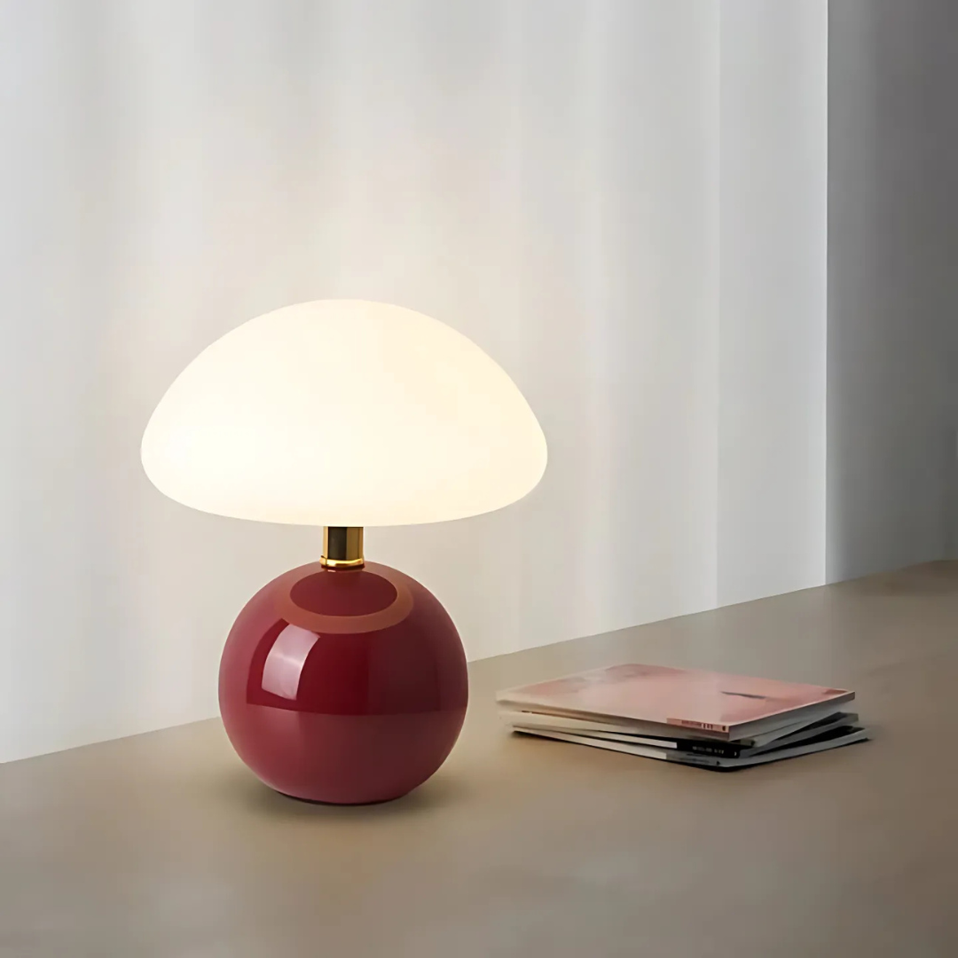 Photis - Moderne elegante Pilz LED-Tischlampe für eine stilvolle Atmosphäre