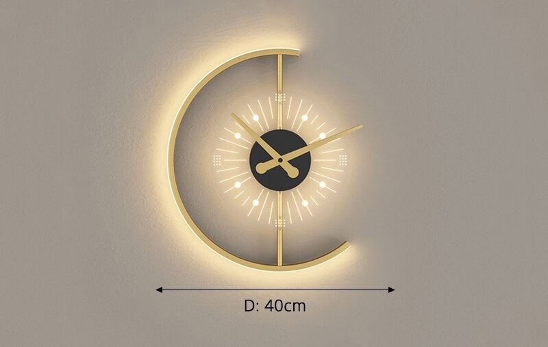 Elegante LED-Uhr mit modernem Beleuchtung – Vereinen Sie Stil und Funktionalität in Ihrem Zuhause