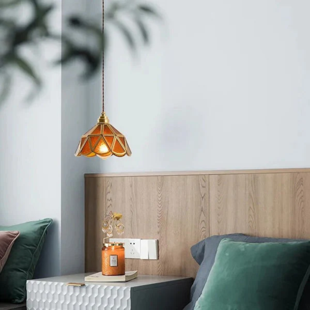 Brivon - Elegante Pendelleuchte mit Glas-Lateindesign für ein stilvolles Interieur