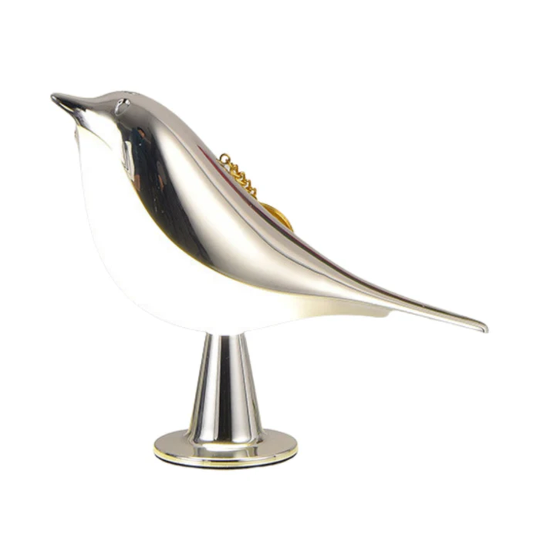 Thix - Tischlampe mit Vogel-Fenster Lustig und Dekorativ