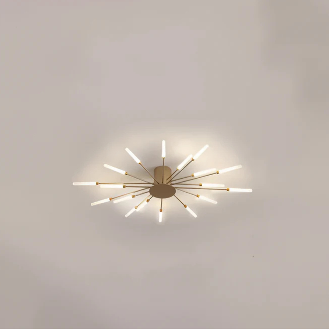 Spiral Luxe LED-Deckenleuchte | Moderne und elegante Deckenbeleuchtung für das Wohnzimmer