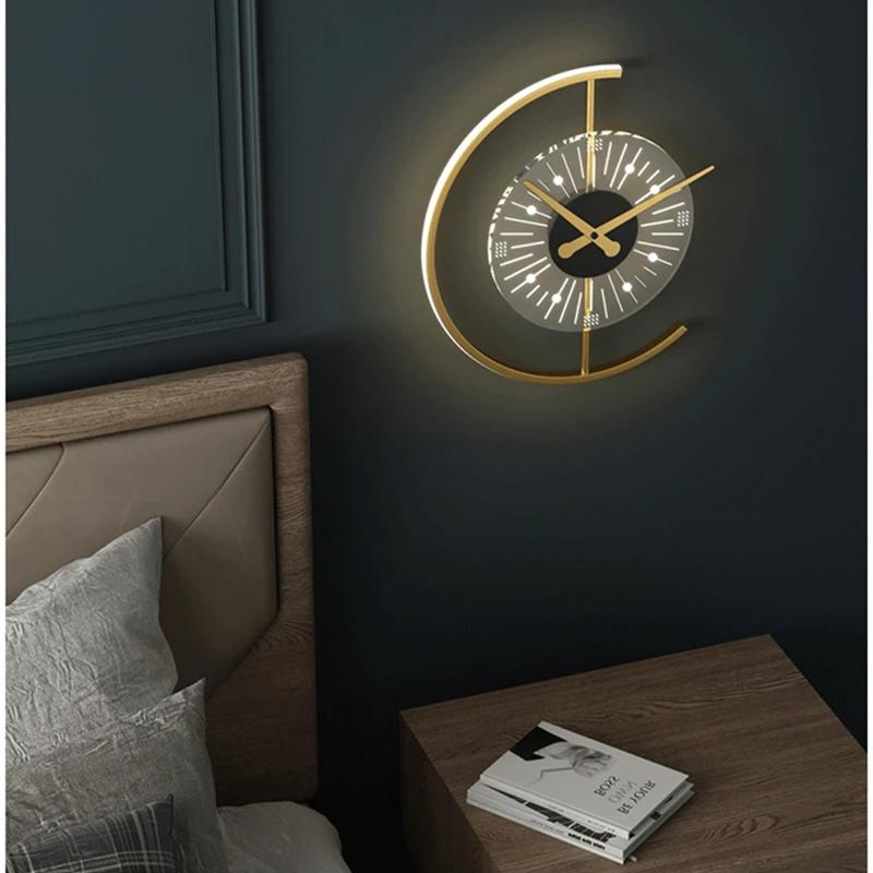 Elegante LED-Uhr mit modernem Beleuchtung – Vereinen Sie Stil und Funktionalität in Ihrem Zuhause
