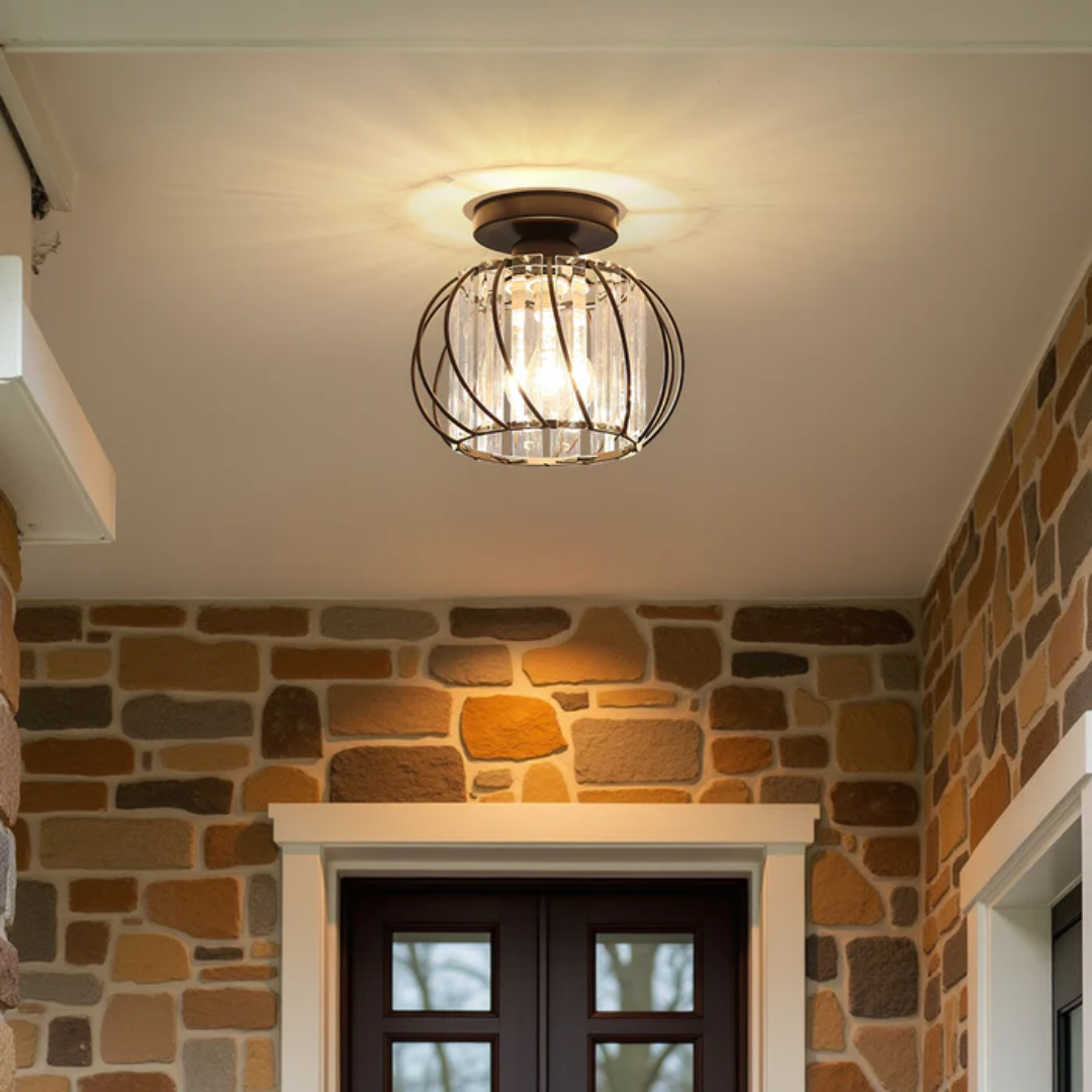 Elegante moderne Glas-Deckenleuchte Panacea