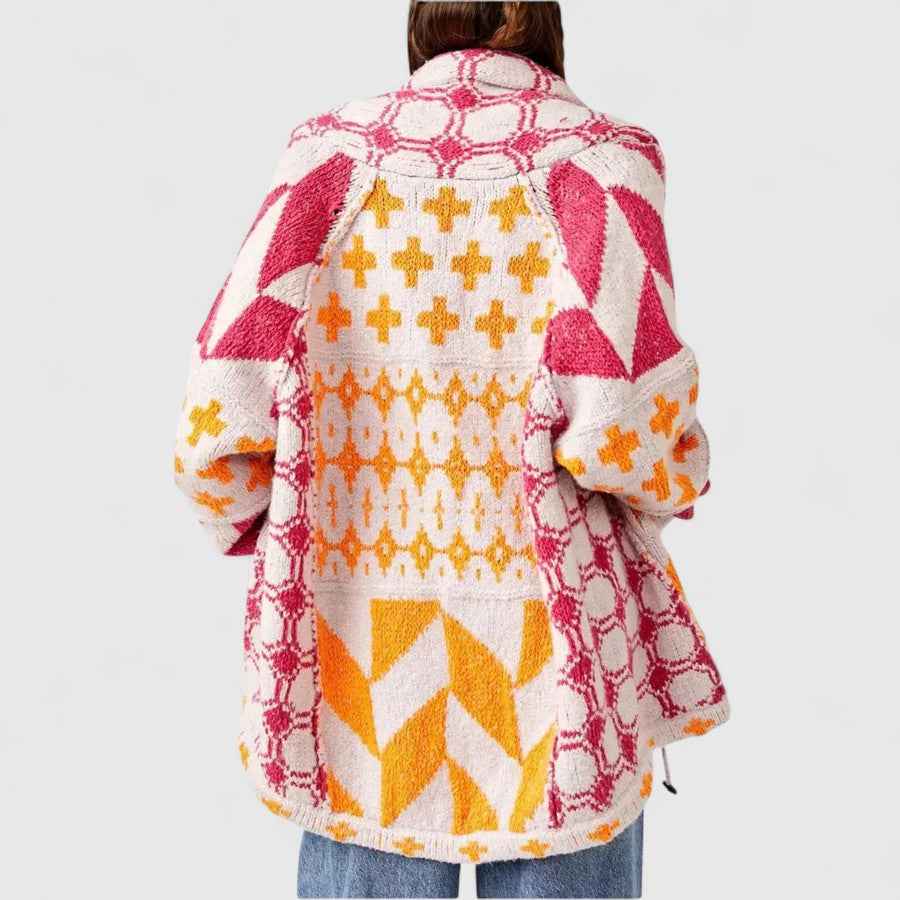 Edith – Eleganter Cardigan mit Langärmeln für einen bequemen Stil