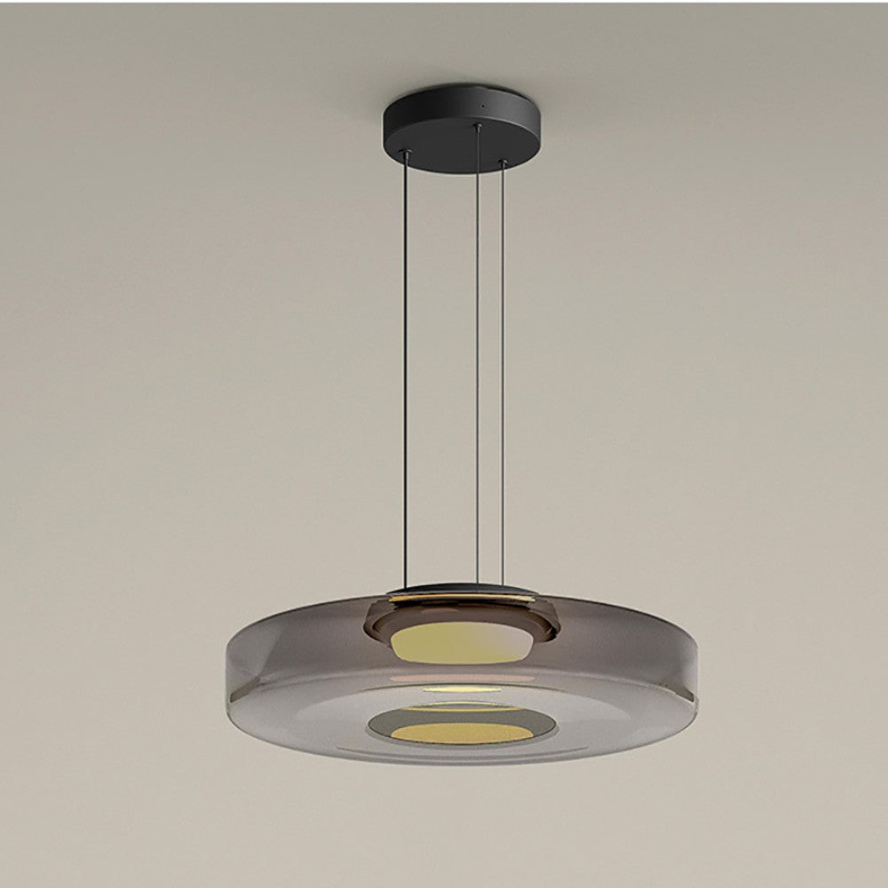Verdessa – Moderner Glas-Hängelampe mit verstellbaren LED-Lampen für zeitgenössische Innenräume