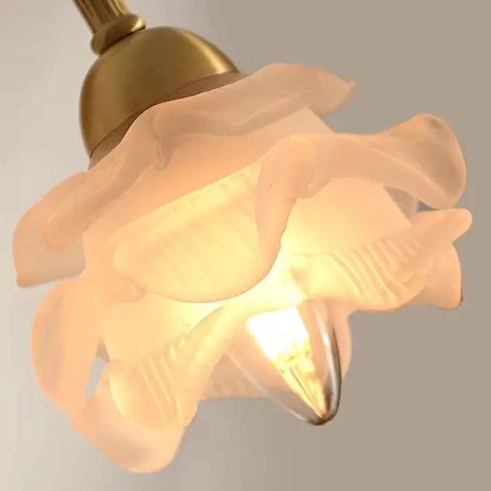 BlossomGlow | Wandapplice aus gepatchtem Kupfer im Vintage-Stil, Retro-Eleganz für Ihre Innendekoration