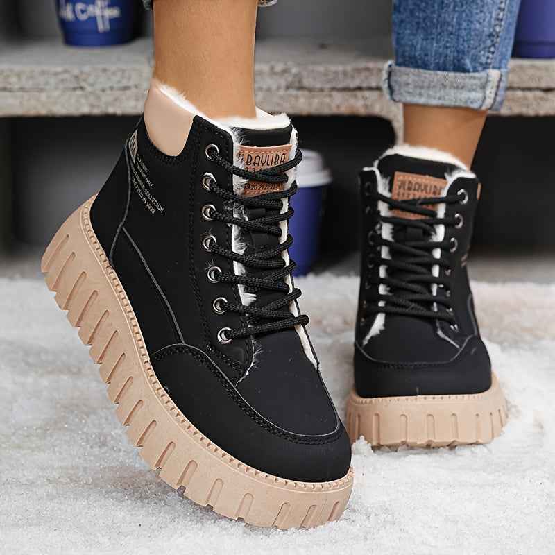 Celestine - Gemütliche, warme, stilvolle gefütterte Sneaker für ganztägigen Tragekomfort