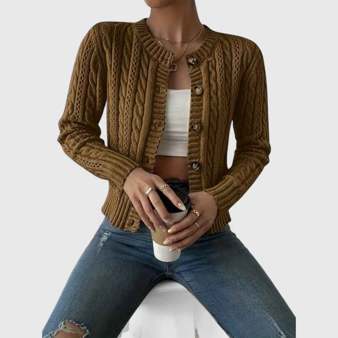 Elena – Eleganter trendiger Cardigan für einen schicken Look