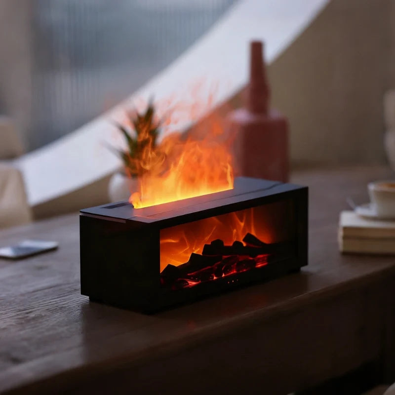 HearthGlow Flammen-Luftbefeuchter – Gemütlicher Feuer-Effekt Diffusor