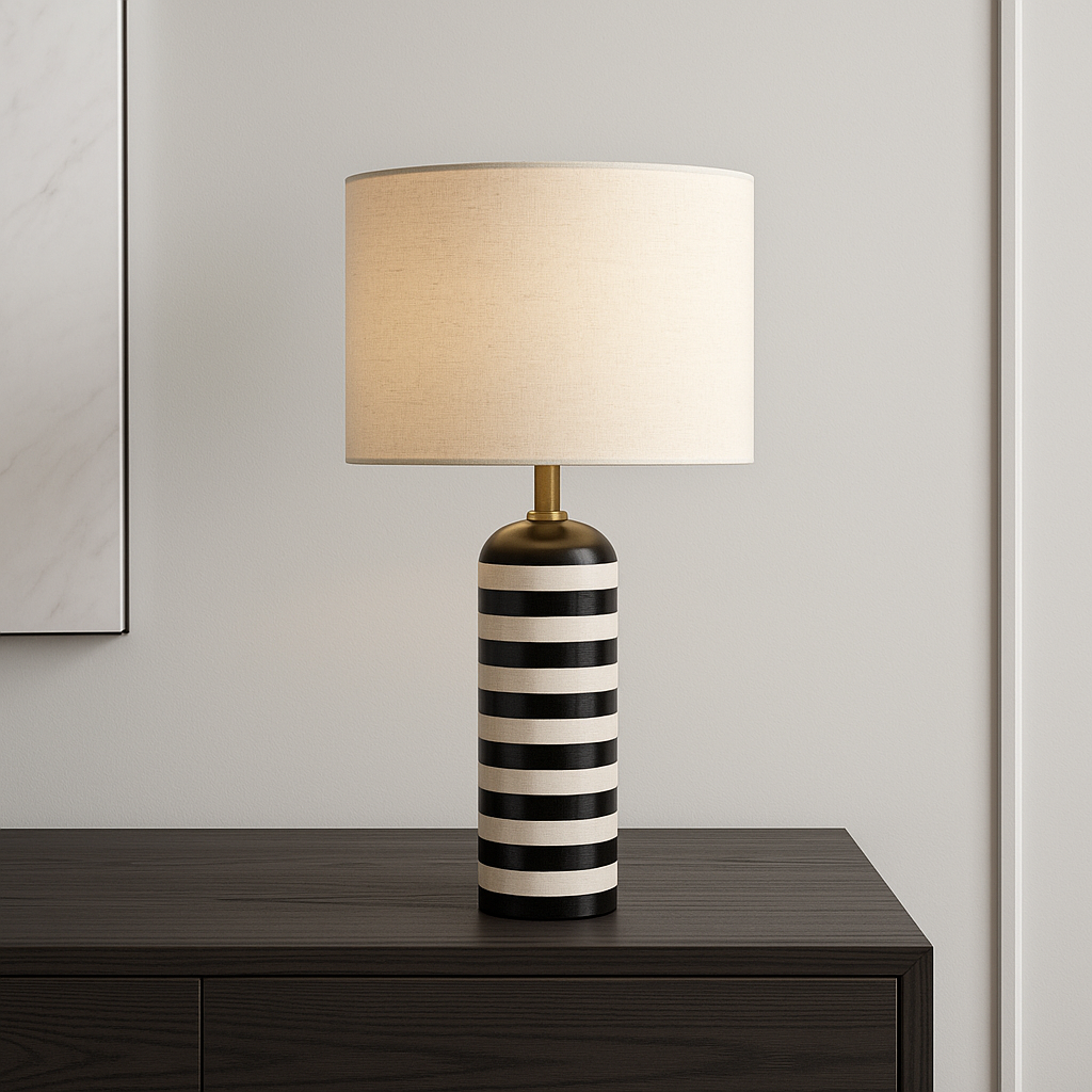Florentha - Luxuriöse Marmor-Tischlampe für elegante Beleuchtung