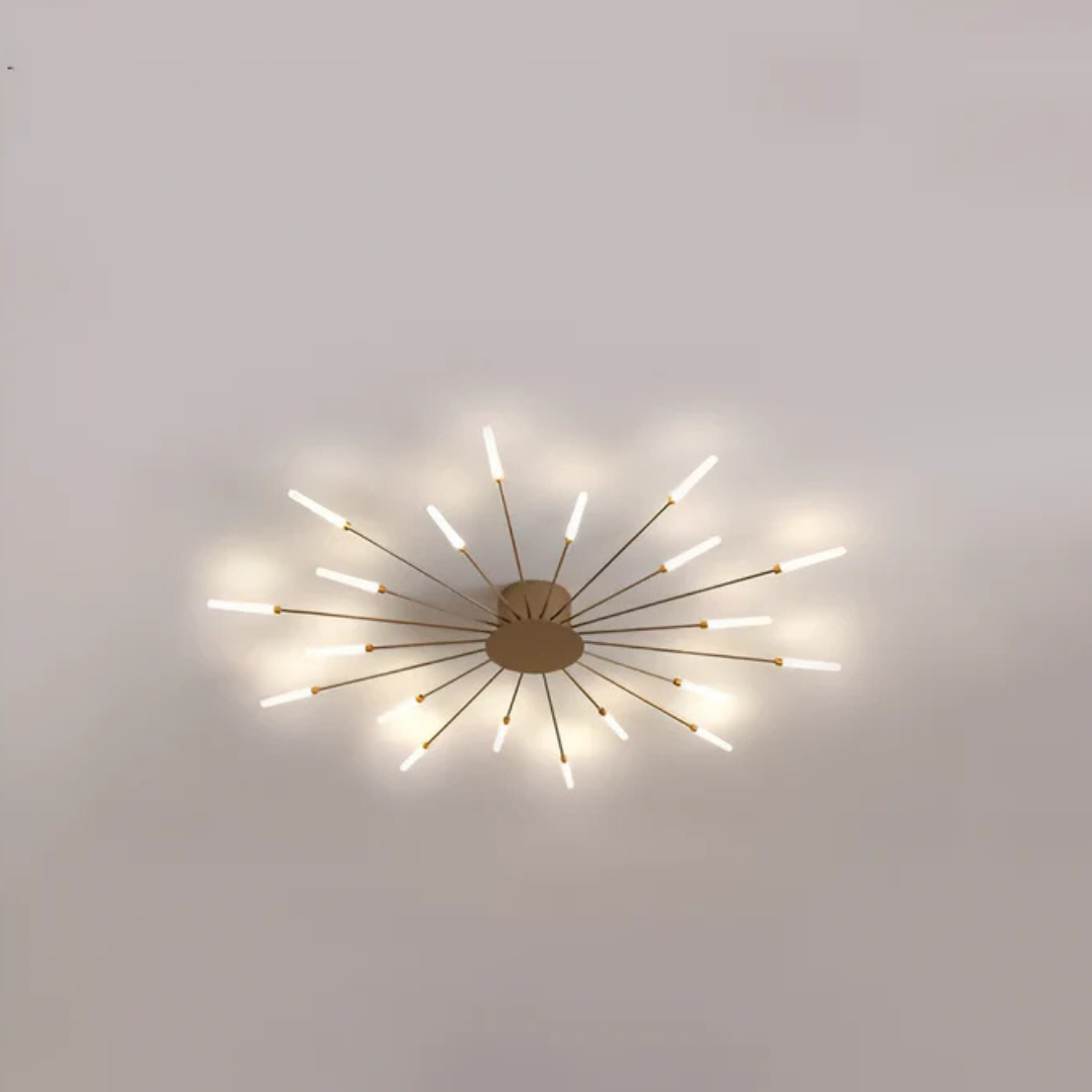 Spiral Luxe LED-Deckenleuchte | Moderne und elegante Deckenbeleuchtung für das Wohnzimmer