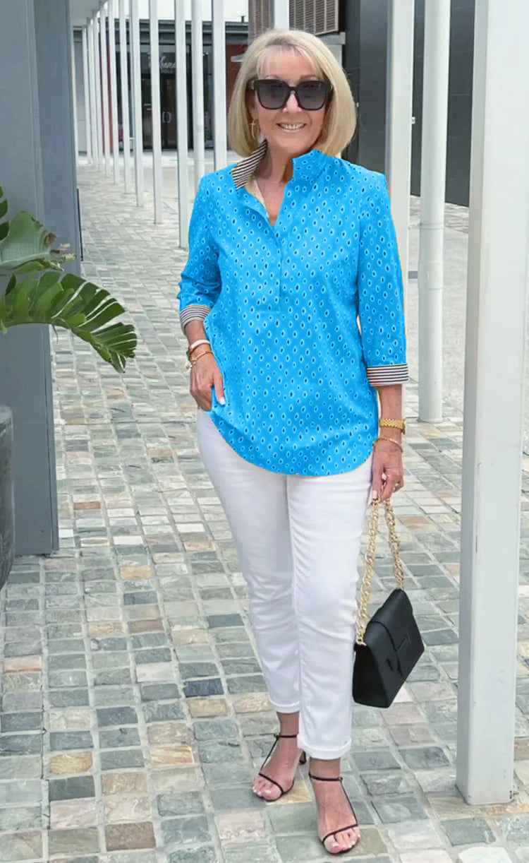 Elegantes Zweiteiliger Serene Stil Ensemble