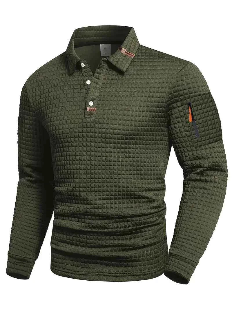 Aaron Poloshirt mit praktischer Handy-Tasche am Ärmel